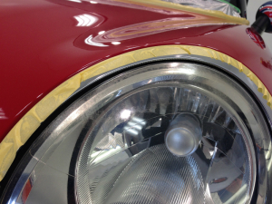 ヘッドライトの劣化