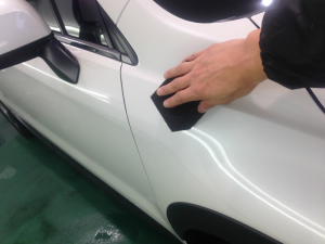 ２層目のコーティング