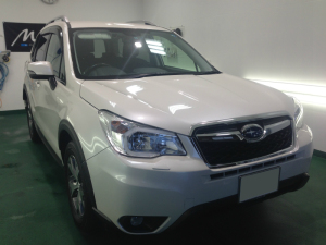 ガラスコーティング仕上げ